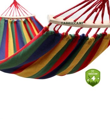 خرید-ننو-دونفره-تاشو ننو چوب دار دونفره کمپینگ یا تور خواب چوب دار دونفره