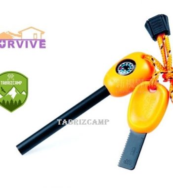 چخماق قطبنما دار SURVIVE ARMY