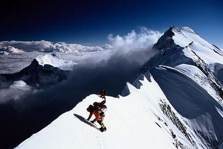 کوهنوردی در زمستان
